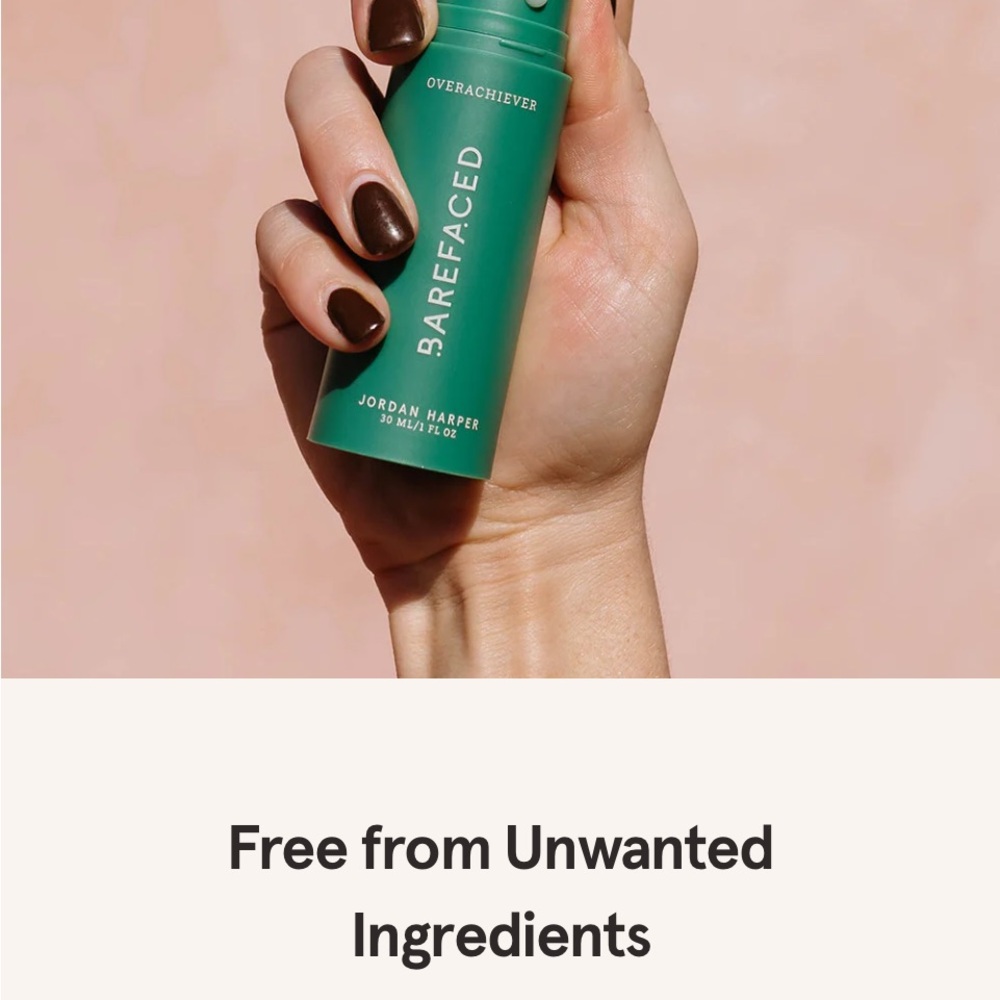 Barefaced Overachiever Skincare NWT